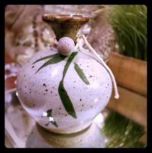 Vintage Artisan Clay Pot, Flower Vase🌹